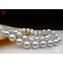 9-9.5mm Southsea Grey Pearl Necklace